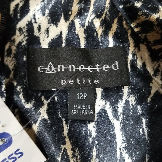 (12P) NWT Connected Apparel Petites Comfortable Animal Print