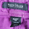 (6R) White House Black Market WHBN  Blanc Slim Leg Colored Premium Denim