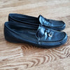 (10M) Etienne Aigner Leather Upper Loafers Luxury Business Office Workwear Work