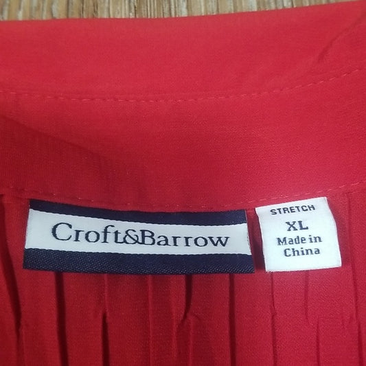 (XL) Croft & Barrow Business Casual Office Workwear Professional Sophisticated