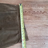 (16) Danier Suede Genuine Leather Midi Pencil Lined Skirt Victorian Fancy Office