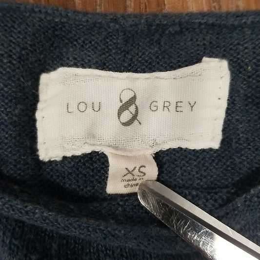 (XS) Lou & Grey Loungewear Cozy Casual Athleisure Knit Neutral Minimalist