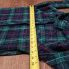 (M) Plaid Long Shirt / Dress Flannel Cozy Casual Cabin Lumberjack Ski Outdoor