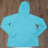 (L) NWT Under Armour Loose Fit HeatGear Heathered Lightweight Hooded Sweatshirt