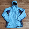 (M) Helly Hansen HellyTech Lightweight Coat Hideaway Hood Outdoor Color Block