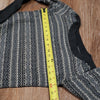 (S) Roots Canada Printed Cozy Knit Long Top Cabin Ski Nordic Yukon 100% Cotton