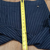 (14) Chaps Pinstriped Slim Fit Straight Leg Trousers Business Office Workwear