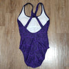 (8) Speedo Patterned One Piece Swimsuit Beach Pool Performance Wear Swimwear