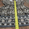 (L) Lucky Brand Los Angeles California Floral Peasant Keyhole Tie Waist Casual