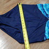 (18W) Krista One Piece Swimsuit Beach Swimwear Pool Beach Patterned Colorful