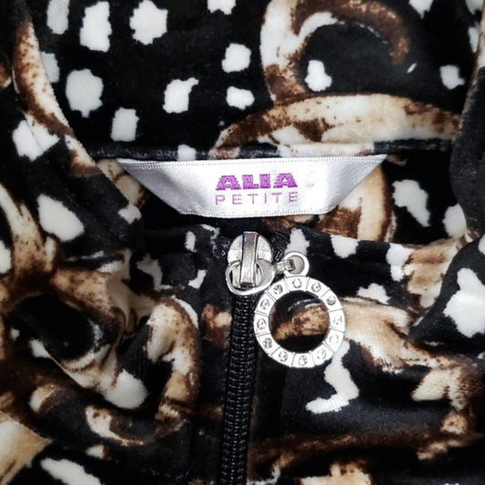 (M) ALIA Velvet Soft Patterned Light Jacket Luxury Comfy Fancy Formal