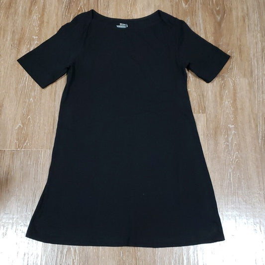(L) Old Navy 100% Cotton Classic T-Shirt Dress Casual Relaxed Contemporary
