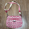 COACH Poppy Logo Print Small Crossbody Lightweight Merallic Everyday Luxury