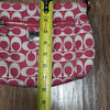 COACH Poppy Logo Print Small Crossbody Lightweight Merallic Everyday Luxury