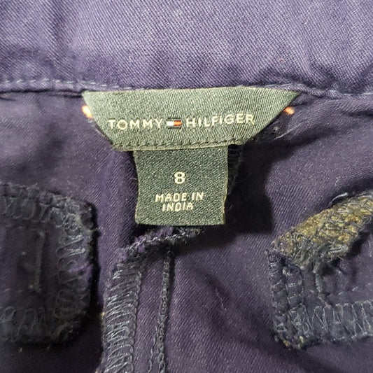 (8) Tommy Hilfiger Cargo Pants Tie Waist Dressy Outdoor Contemporary Modern