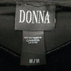 (M) Donna Dotted Velvet Trim Evening Date Night Made In Canada Glittery Retro