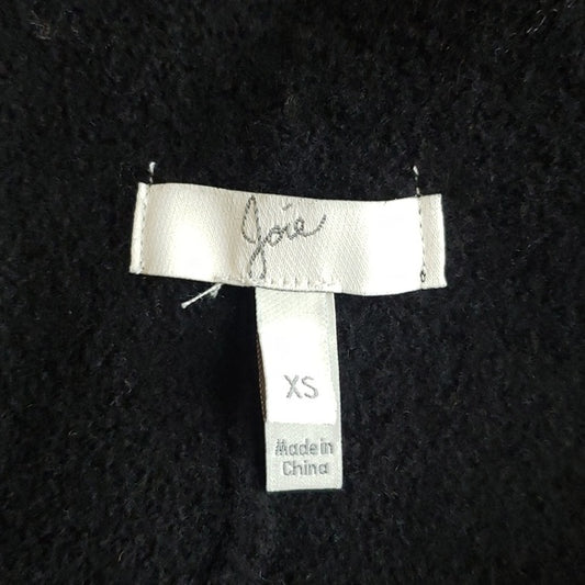 (XS) Joie 100% Wool Colorblock Long Sweater Vest Luxury Assymetrical Minimalist