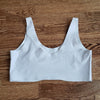 (M+) knix LuxeLift Pullover Bra Comfort Wireless Padless Casual Neutral White