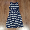 (6) Laura Stripes Casual Travel Beach Comfortable Coastal Geometric Midi Classic