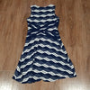 (6) Laura Stripes Casual Travel Beach Comfortable Coastal Geometric Midi Classic