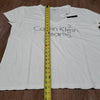 (XL) NWT Calvin Klein Classic Graphic Logo Tee V Neck Lightweight Casual