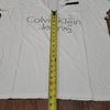 (XL) NWT Calvin Klein Classic Graphic Logo Tee V Neck Lightweight Casual