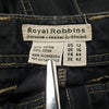 (12) Royal Robbins Casual Retro Vintage Capris Cropped 100% Cotton Mid Rise