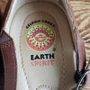 (8) Earth Spirit Geronimo 2000 Genuine Leather Upper Low Heel Sandals