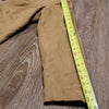(16) TanJay Faux Suede Lined Padded Shoulder Blazer / Light Jacket Neutral