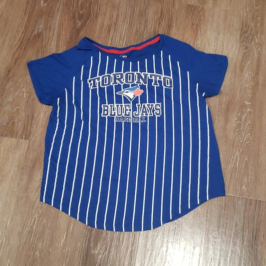 (L) Toronto Bluejays Genuine Merchandise Sporty Fanwear Lightweight Baseball