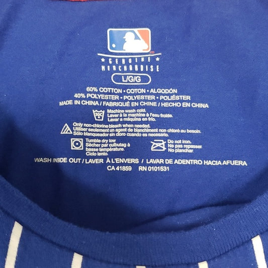 (L) Toronto Bluejays Genuine Merchandise Sporty Fanwear Lightweight Baseball