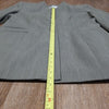 (14) Larry Levine Suits Formal Office Workwear Padded Shoulders Long Blazer