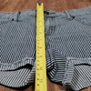 (26) Forever 21 Stripes Distressed Vacation Beach Nautical California Mini Short