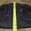 (8) Nygard Collection Classic Leather Military Aviator Kint Sleeves Edgy Moto