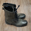(8) Joe Browns Men's Weathered Lace Up Mid Calf Boots Combat Moto Victorian