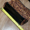 Liz Claiborne Leopard Print Shiny Patent Hobo Shoulder Bag Contemporary Modern