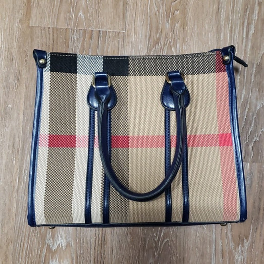 Alina's Exclusives Plaid Tartan Crossbody / Handbag Travel Versatile Boxy Classy