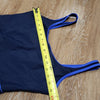 (10) Christina Two Piece Tankini Swimsuit Mesh Matching Beach Pool High Waist