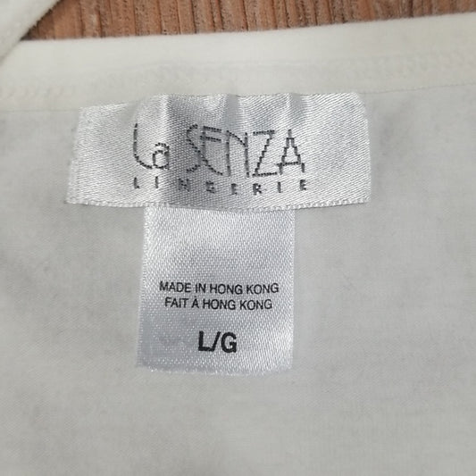 (L) La SENZA Lingerie Lace Trim Lightweight Night Camisole Evening Pajama