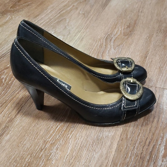 (EU40) Town Shoes SAVVY Collection Classy Heels Buckle Accent Formal Office