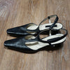 (7.5) Amalfi by Rangoni All Italian Made Leather Strappy Pointy Toe Kitten Heels