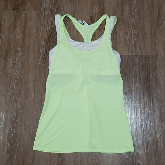 (6) Lululemon Athletica All Sport Neon Tank Yoga Activewear Athletic Workout Gym