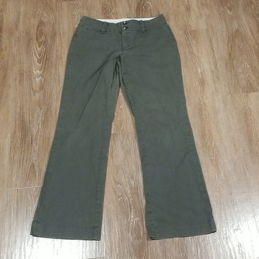 (6) Eddie Bauer Blakely Casual Straight Leg Trousers Hiking Athleisure Outdoor