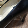 (8) Nine West Leather Upper Neutral Office Classic Formal Heels Occasion