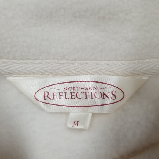 (M) Northern Reflections Festive Holiday  Fleece Comfortable Cozy Snowday