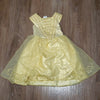 (3) Disney Store Girl's Cosplay Live Action Beauty and the Beast Belle Gown