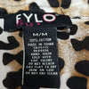 (M) Flyo Leopard Print Lightweight 100% Cotton Vacation Breathable Sustainable