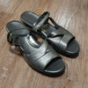 (8) SAS TriPad Comfort Metallic Low Heel Sandals Walking Vacation Travel Coastal