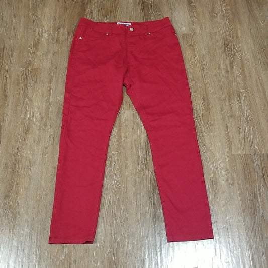 (12) Nygard Style Solid Color Stretch Comfortable Casual Jegging Skinny