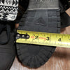 (5) ROXY Aztec Print Lace Up Combat Moto Boots Streetwear Convertible Wear